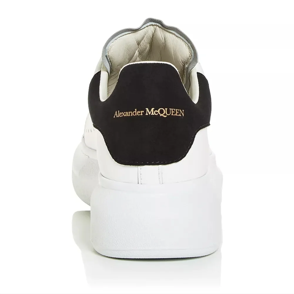 Alexander McQueen Women's Oversized Suede Heel Detail Sneakers 37 - Picture 6 of 12